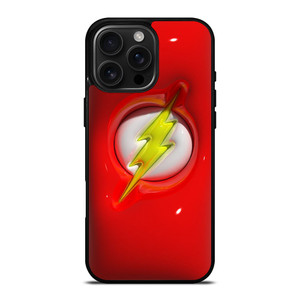 THE FLASH EMBLEM STYLE LOGO iPhone 16 Pro Max Case Cover