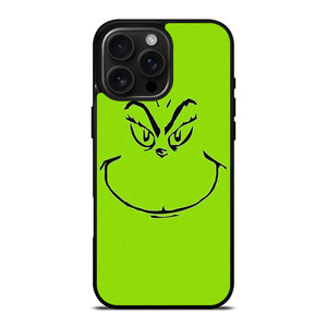 THE GRINCH SMILE LINE ART iPhone 16 Pro Max Case Cover