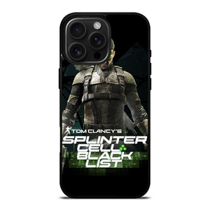 TOM CLANCY'S SPLINTER CELL BLACKLIST iPhone 16 Pro Max Case Cover