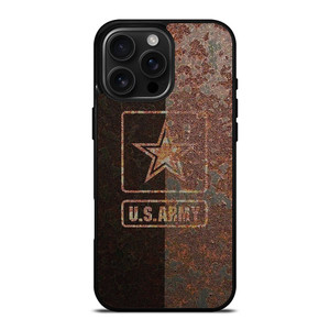 US ARMY RUSTY LOGO iPhone 16 Pro Max Case Cover US ARMY RUSTY LOGO iPhone 16 Pro Max Case Cover