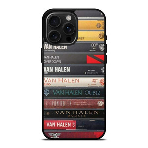 VAN HALEN CASSETTE COLLECTION iPhone 16 Pro Max Case Cover VAN HALEN CASSETTE COLLECTION iPhone 16 Pro Max Case Cover
