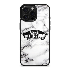 VANS OFF THE WALL MARBLE LOGO iPhone 16 Pro Max Case Cover VANS OFF THE WALL MARBLE LOGO iPhone 16 Pro Max Case Cover