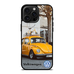 VOLKSWAGEN BEETLE YELLOW iPhone 16 Pro Max Case Cover