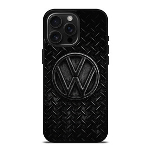 VW VOLKSWAGEN BLACK METAL EMBLEM iPhone 16 Pro Max Case Cover VW VOLKSWAGEN BLACK METAL EMBLEM iPhone 16 Pro Max Case Cover