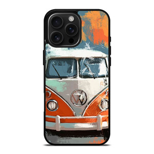 VW VOLKSWAGEN COMBI PAINTED iPhone 16 Pro Max Case Cover VW VOLKSWAGEN COMBI PAINTED iPhone 16 Pro Max Case Cover
