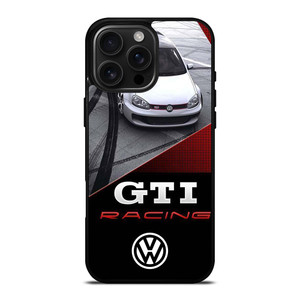 VW VOLKSWAGEN GTI RACING iPhone 16 Pro Max Case Cover VW VOLKSWAGEN GTI RACING iPhone 16 Pro Max Case Cover
