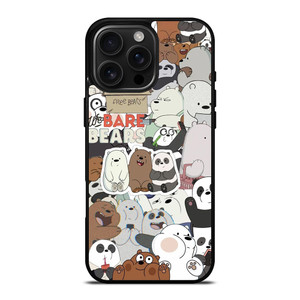 WE BARE BEARS COLLECTION iPhone 16 Pro Max Case Cover