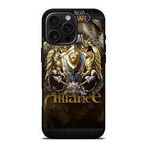 WORLD OF WARCRAFT GAMES EMBLEM iPhone 16 Pro Max Case Cover