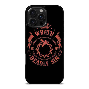 WRATH SEVEN DEADLY SINS SYMBOL iPhone 16 Pro Max Case Cover