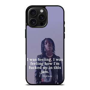 YNW MELLY RAPPER QUOTES iPhone 16 Pro Max Case Cover