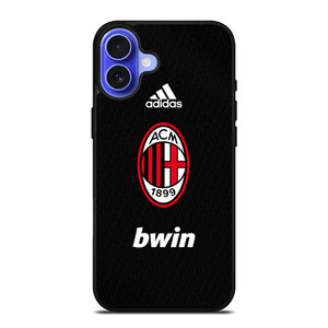 AC MILAN ADIDAS BWIN iPhone 16 Case Cover AC MILAN ADIDAS BWIN iPhone 16 Case Cover