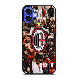 AC MILAN SCUDETTO iPhone 16 Case Cover AC MILAN SCUDETTO iPhone 16 Case Cover