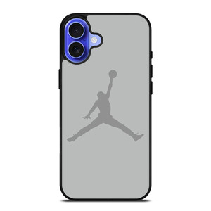 AIR JORDAN GREY LOGO iPhone 16 Case Cover AIR JORDAN GREY LOGO iPhone 16 Case Cover