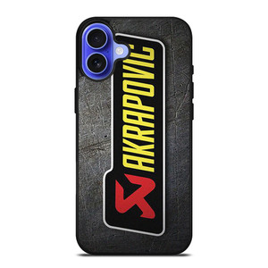 AKRAPOVIC EXHAUST EMBLEM iPhone 16 Case Cover AKRAPOVIC EXHAUST EMBLEM iPhone 16 Case Cover