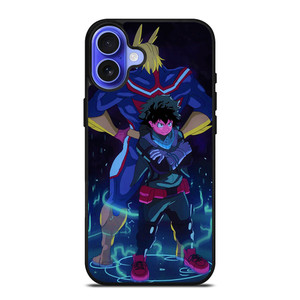 ALL MIGHT DEKU MY HERO ACADEMIA ANIME iPhone 16 Case Cover ALL MIGHT DEKU MY HERO ACADEMIA ANIME iPhone 16 Case Cover