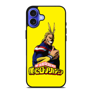 ALL MIGHT MY HERO ACADEMIA iPhone 16 Case Cover ALL MIGHT MY HERO ACADEMIA iPhone 16 Case Cover