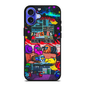 AMONG US IMPOSTOR GAMES iPhone 16 Case Cover