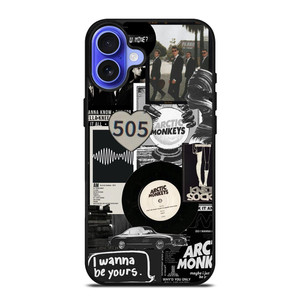 ARCTIC MONKEYS 505 COLLAGE iPhone 16 Case Cover ARCTIC MONKEYS 505 COLLAGE iPhone 16 Case Cover