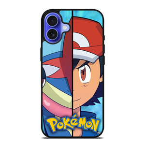 ASH AND GRENINJA POKEMON 2 iPhone 16 Case Cover ASH AND GRENINJA POKEMON 2 iPhone 16 Case Cover