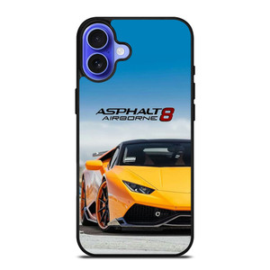 ASPHALT AIRBORNE 8 LAMBORGHINI iPhone 16 Case Cover ASPHALT AIRBORNE 8 LAMBORGHINI iPhone 16 Case Cover