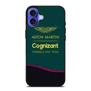 ASTON MARTIN COGNIZANT F1 TEAM iPhone 16 Case Cover ASTON MARTIN COGNIZANT F1 TEAM iPhone 16 Case Cover