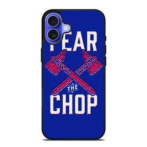 ATLANTA BRAVES FEAR THE CHOP SLOGAN iPhone 16 Case Cover