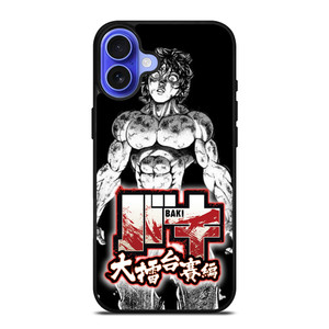 BAKI HANMA ANIME iPhone 16 Case Cover BAKI HANMA ANIME iPhone 16 Case Cover
