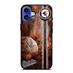 BALTIMORE ORIOLES BASEBALL RUSTY LOGO iPhone 16 Case Cover
