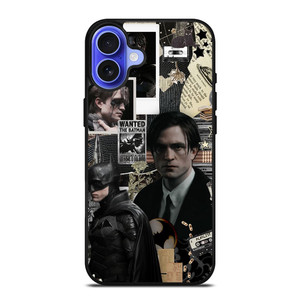 BATMAN ROBERT PATTINSON COLLAGE iPhone 16 Case Cover BATMAN ROBERT PATTINSON COLLAGE iPhone 16 Case Cover