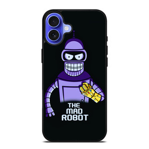 BENDER FUTURAMA THANOS THE MAD ROBOT iPhone 16 Case Cover