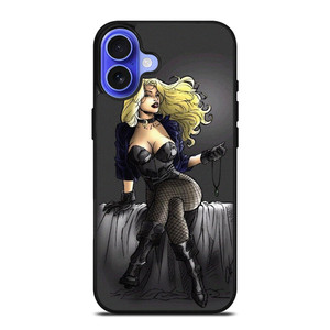 BLACK CANARY DC COMICS iPhone 16 Case Cover BLACK CANARY DC COMICS iPhone 16 Case Cover