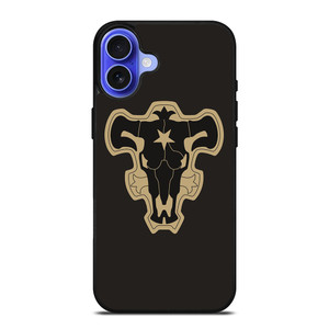BLACK CLOVER BLACK BULL SYMBOL iPhone 16 Case Cover