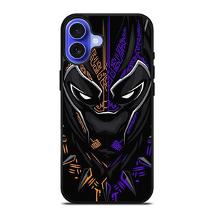 BLACK PANTHER MARVEL ART iPhone 16 Case Cover