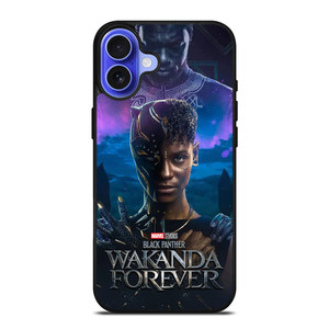 BLACK PANTHER WAKANDA FOREVER SHURI iPhone 16 Case Cover BLACK PANTHER WAKANDA FOREVER SHURI iPhone 16 Case Cover