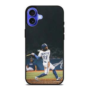 BO BICHETTE TORONTO BLUE JAYS MLB iPhone 16 Case Cover BO BICHETTE TORONTO BLUE JAYS MLB iPhone 16 Case Cover
