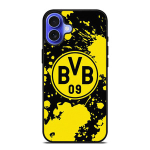 BORUSSIA DORTMUND SPLASH LOGO iPhone 16 Case Cover BORUSSIA DORTMUND SPLASH LOGO iPhone 16 Case Cover