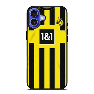 BORUSSIA DOTMUND 2022-2023 JERSEY iPhone 16 Case Cover BORUSSIA DOTMUND 2022-2023 JERSEY iPhone 16 Case Cover