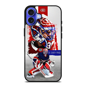 CAREY PRICE MONTREAL CANADIENS NHL iPhone 16 Case Cover