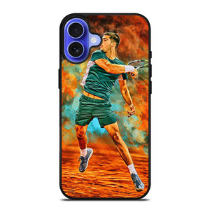 CARLOS ALCARAZ TENNIS iPhone 16 Case Cover CARLOS ALCARAZ TENNIS iPhone 16 Case Cover