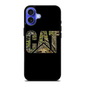 CATERPILLAR CAMO LEAF LOGO iPhone 16 Case Cover