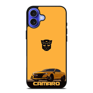 CHEVROLET CAMARO BUMBLEBEE TRANSFORMERS iPhone 16 Case Cover CHEVROLET CAMARO BUMBLEBEE TRANSFORMERS iPhone 16 Case Cover