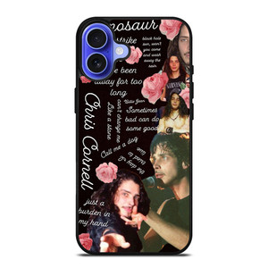 CHRIS CORNELL COLLAGE iPhone 16 Case Cover