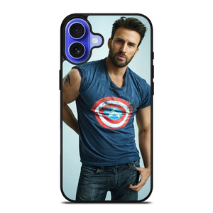 CHRIS EVANS HANDSOME CAPTAIN AMERICA iPhone 16 Case Cover CHRIS EVANS HANDSOME CAPTAIN AMERICA iPhone 16 Case Cover