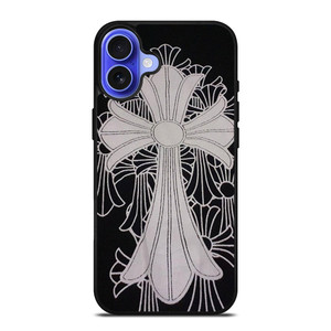CHROME HEARTS GREY RIBBON iPhone 16 Case Cover