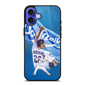 CLAYTON KERSHAW LA LOS ANGELES DODGERS MLB iPhone 16 Case Cover CLAYTON KERSHAW LA LOS ANGELES DODGERS MLB iPhone 16 Case Cover