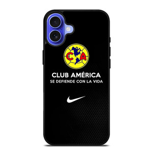 CLUB AMERICA NIKE CARBON iPhone 16 Case Cover CLUB AMERICA NIKE CARBON iPhone 16 Case Cover