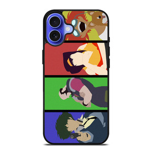 COWBOY BEBOP ANIME COLLAGE iPhone 16 Case Cover