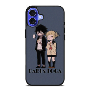 DABI X TOGA MY HERO ACADEMIA iPhone 16 Case Cover DABI X TOGA MY HERO ACADEMIA iPhone 16 Case Cover