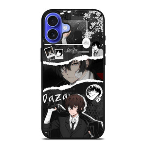 DAZAI BUNGO STRAY DOGS COLLAGE iPhone 16 Case Cover