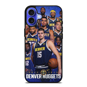 DENVER NUGGETS ALL SQUAD iPhone 16 Case Cover
